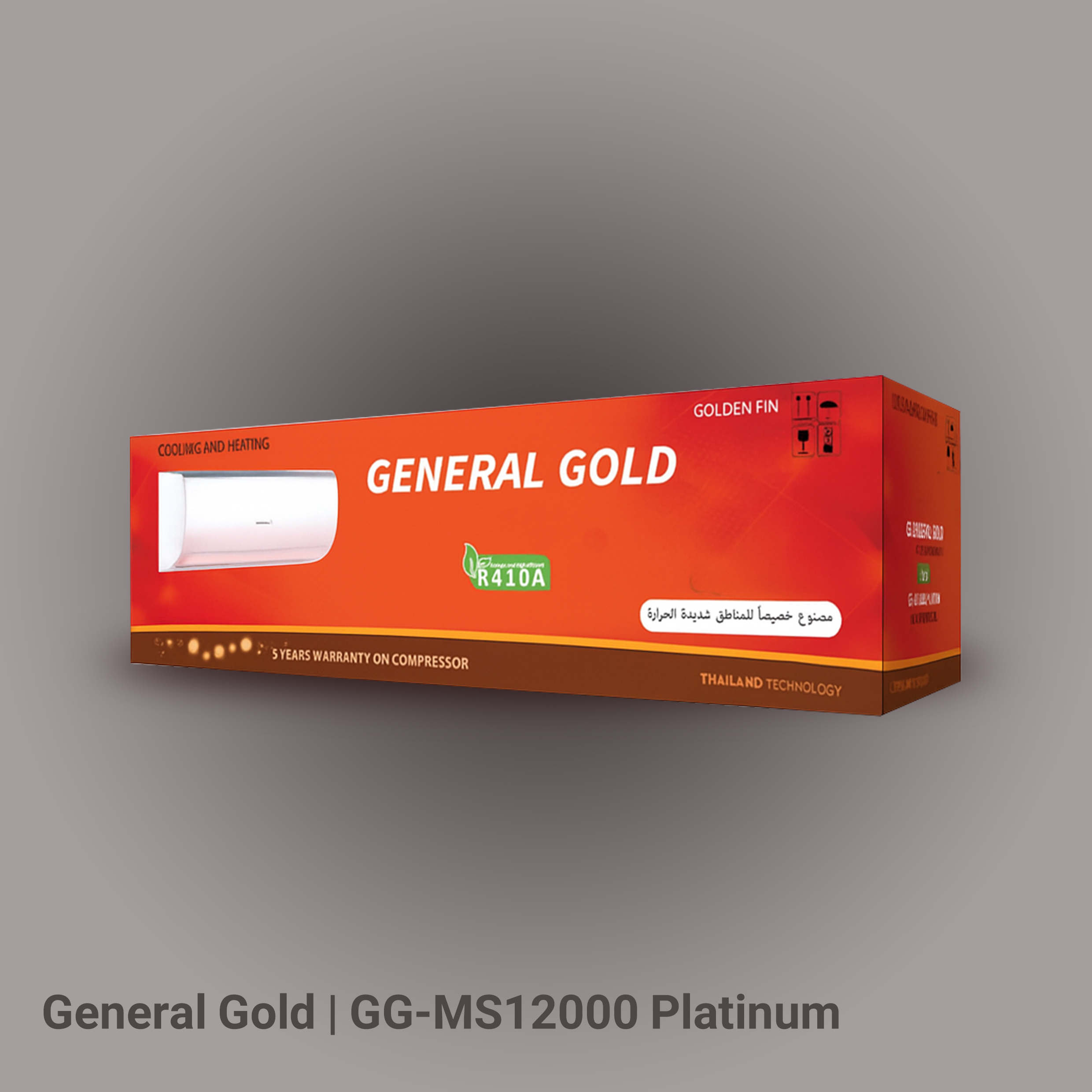 کولر گازی جنرال گلد 12000 پلاتینیوم مدل GG-MS12000 PLATINUM